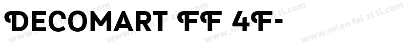 Decomart FF 4F字体转换